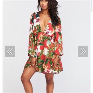 Show Me Your Mumu Dakota Dress - Tea Garden Print